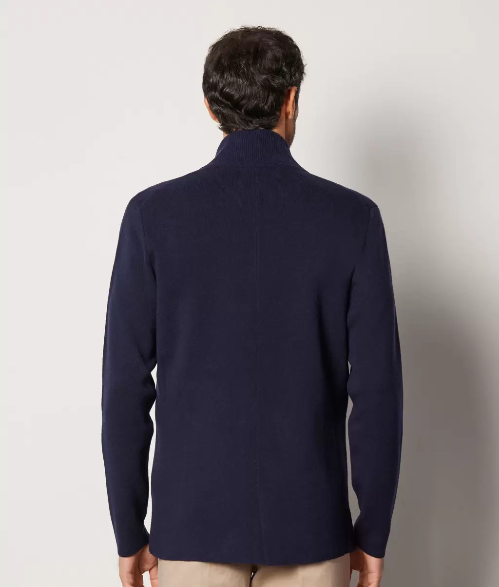 Blue Casaco Tweed Jaquetas E Blazers Falconeri Homem - 2