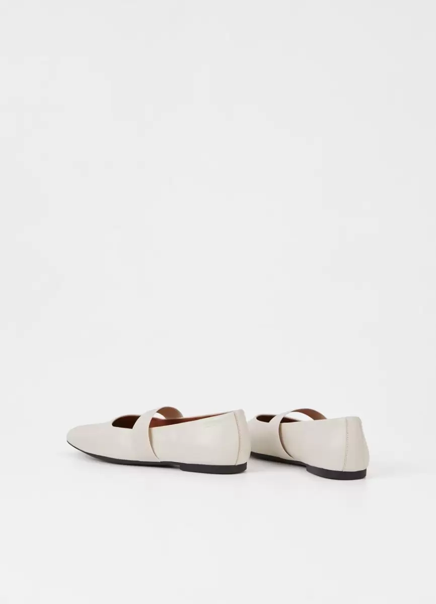 Mary Janes Jolin Shoes Personalização Mulher Off White Leather Vagabond - 2
