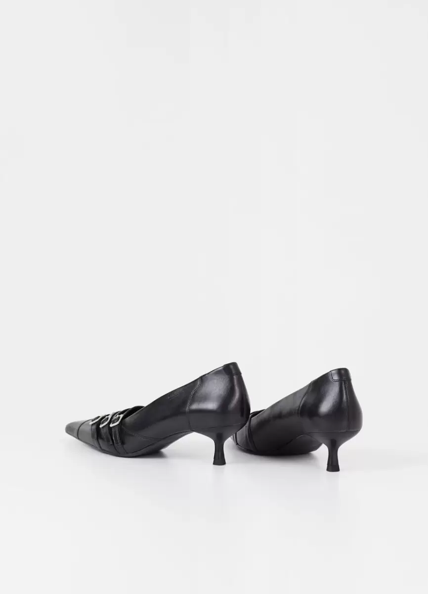 Vagabond Mulher Sapatos De Salto Alto Lykke Pumps Black Leather Uniformidade - 3