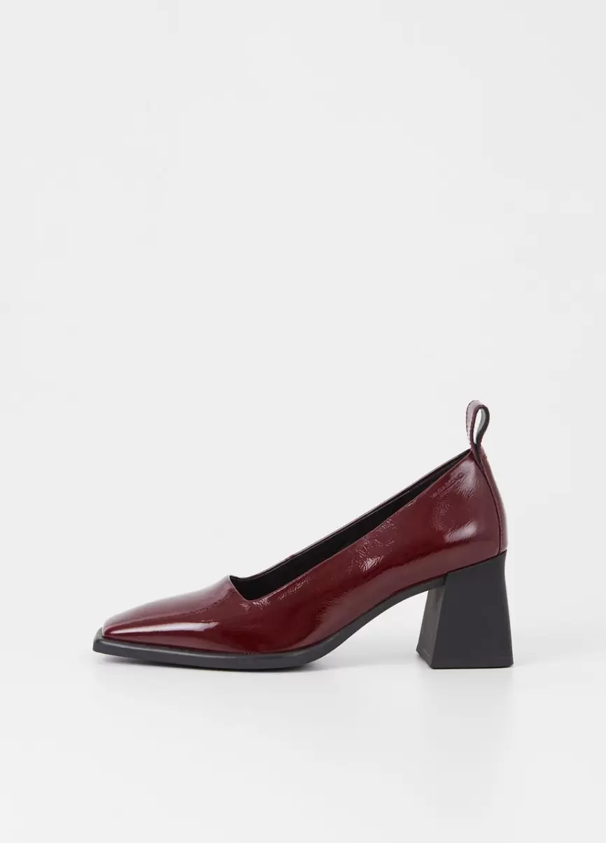 Vagabond Sapatos De Salto Alto Red Patent Leather Mulher Promoção Hedda Pumps - 1