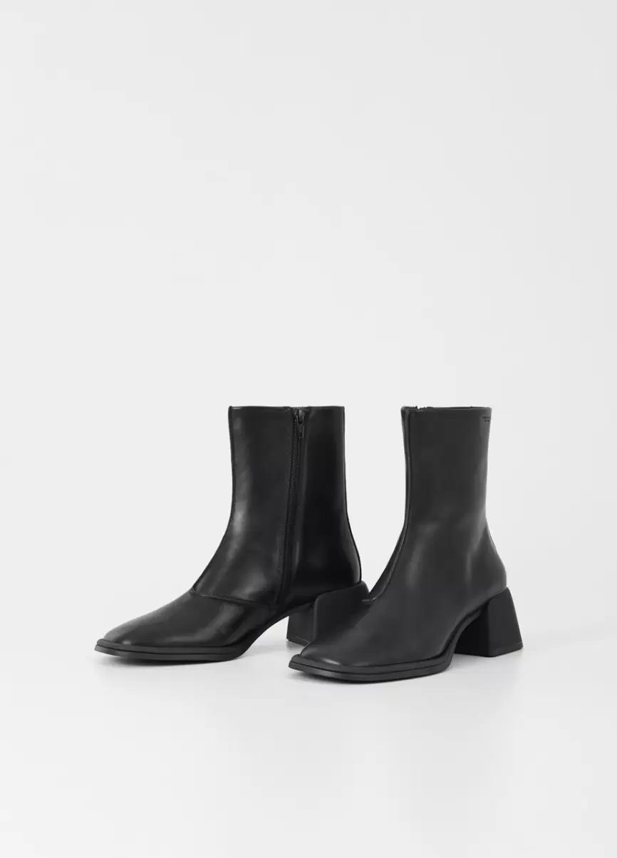 Disponível Mulher Black Leather Botas Vagabond Ansie Boots - 2