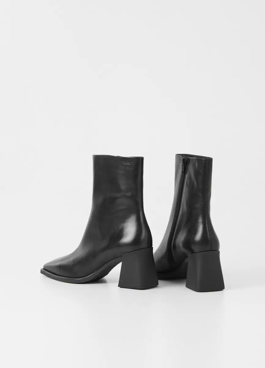 Hedda Boots Vagabond Botas Vender Mulher Black Leather - 2