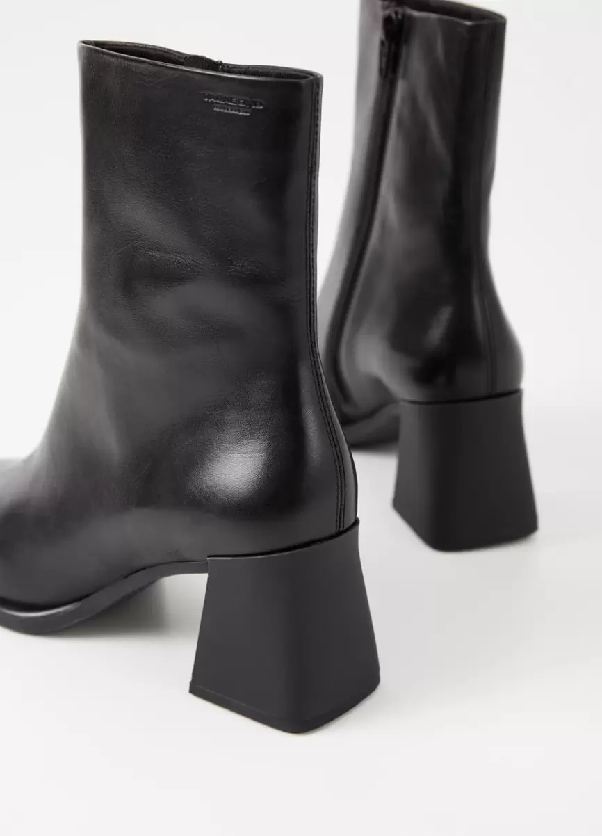 Hedda Boots Vagabond Botas Vender Mulher Black Leather - 4