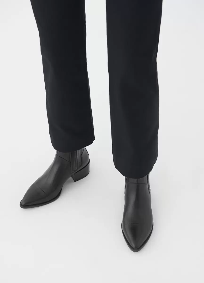Vagabond Mulher Botas Qualidade Marja Boots Black Leather