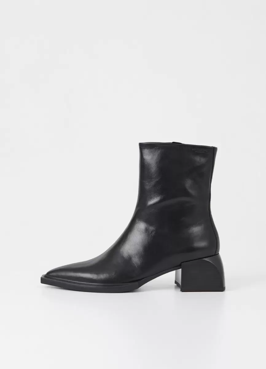 Vagabond Black Leather Botas Mulher Novo Produto Vivian Boots - 1