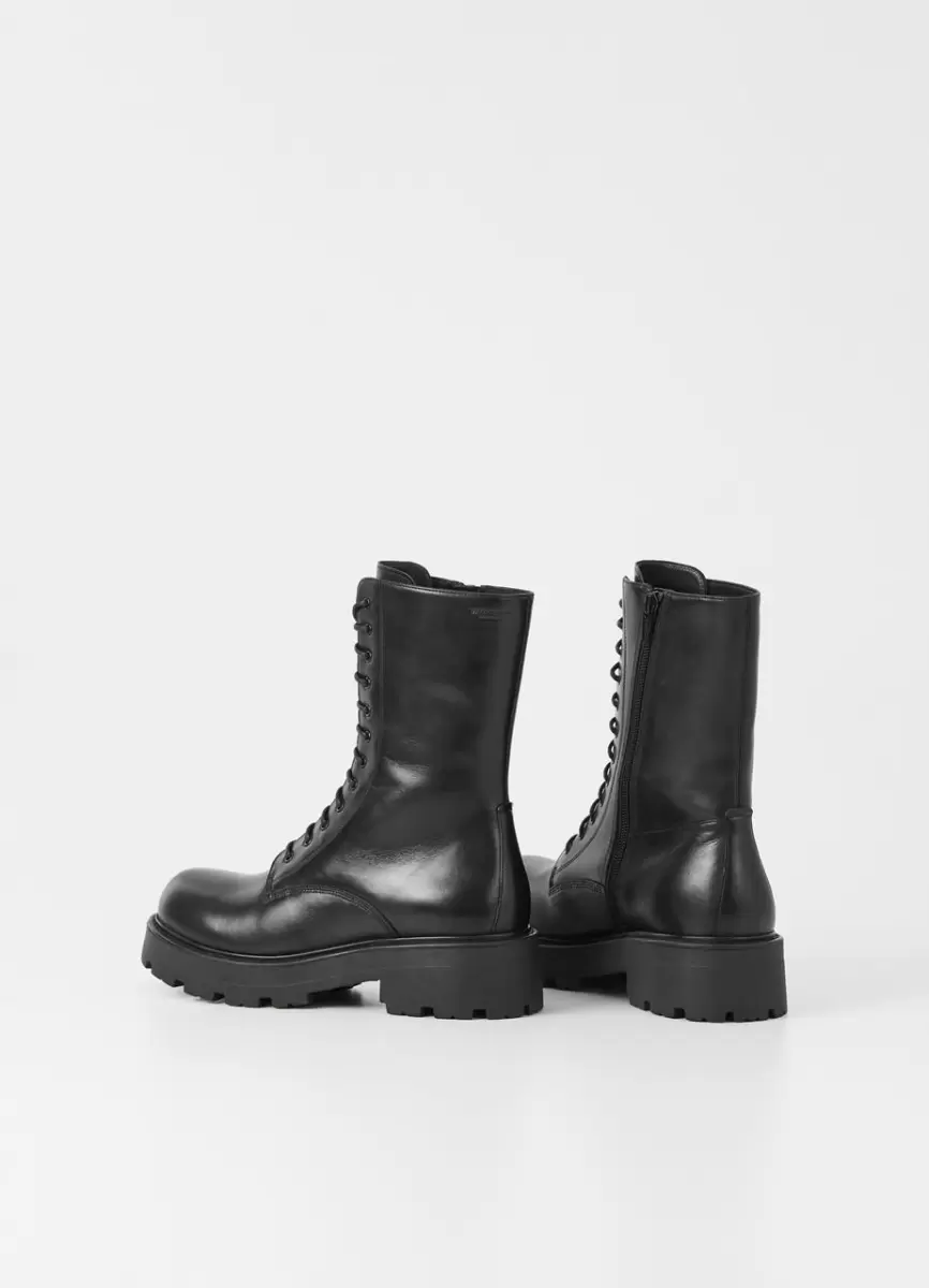 Padronização Black Leather Cosmo 2.0 Boots Botas Mulher Vagabond - 2