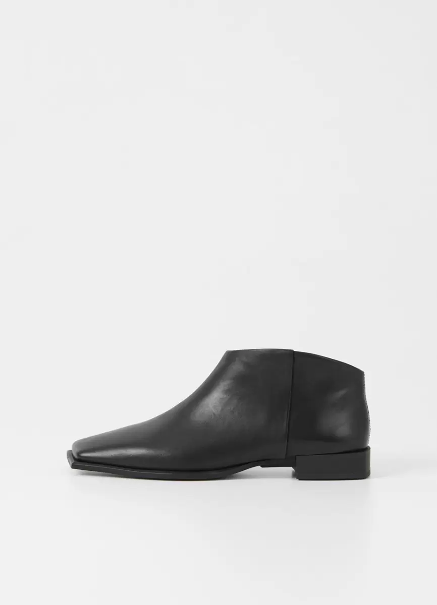 Vagabond Mulher Salma Boots Modelo Mais Recente Botas Black Leather - 1