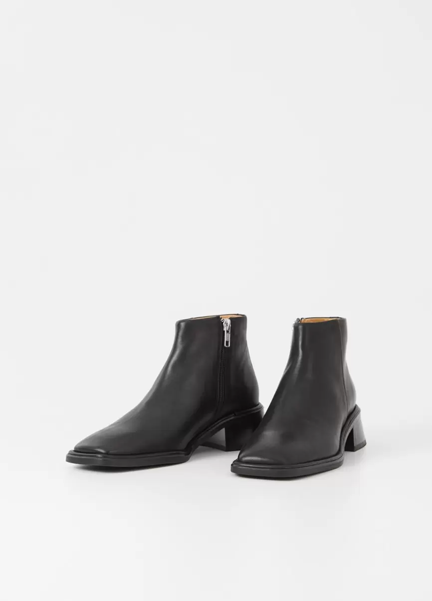 Neema Boots Black Leather On-Line Botas Mulher Vagabond - 2