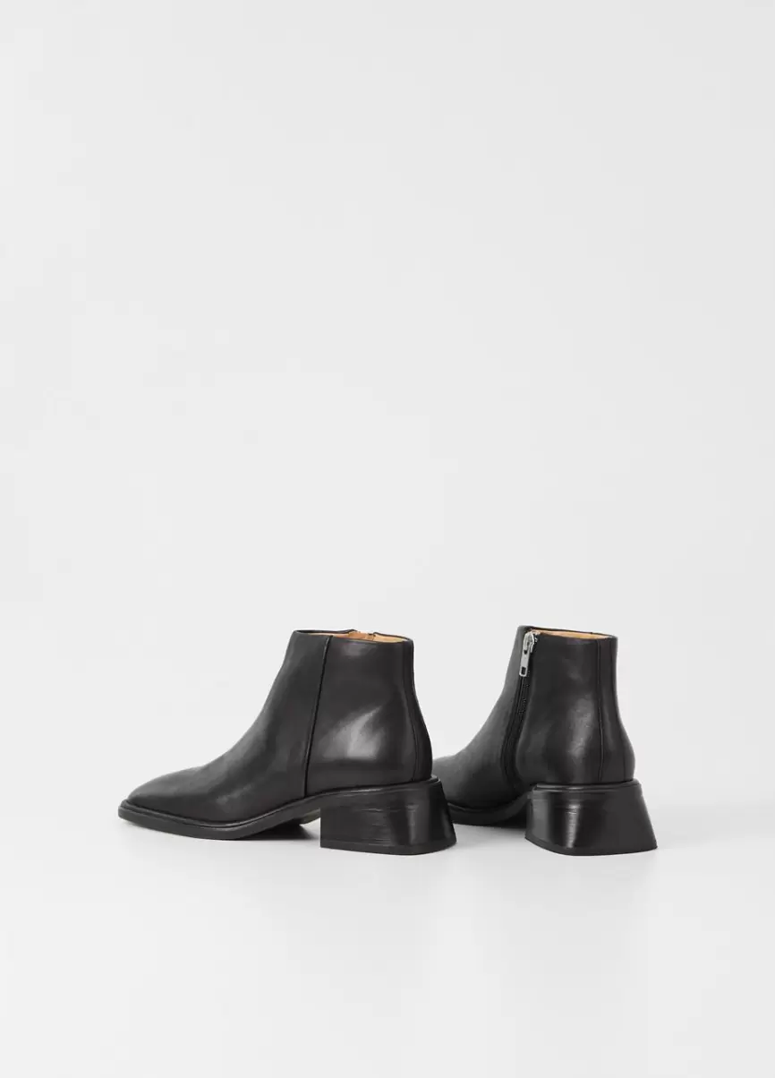 Neema Boots Black Leather On-Line Botas Mulher Vagabond - 3
