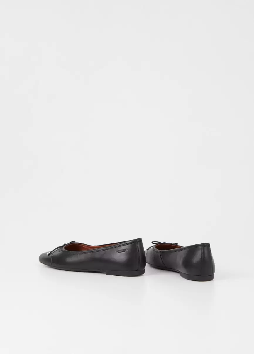 Sabrinas Black Leather Garantido Jolin Shoes Mulher Vagabond - 2