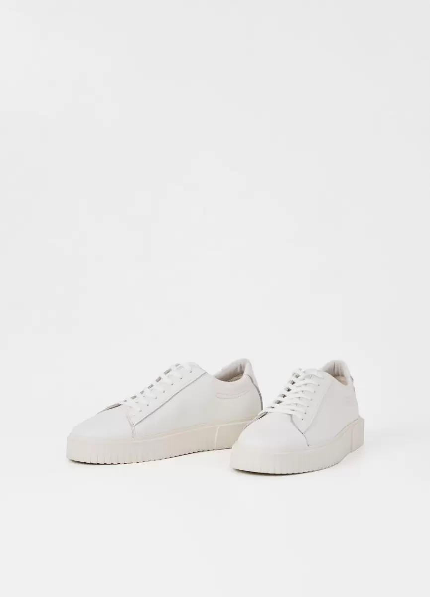 Sapatilhas Confiabilidade Vagabond Derek Sneakers White Leather Homem - 2