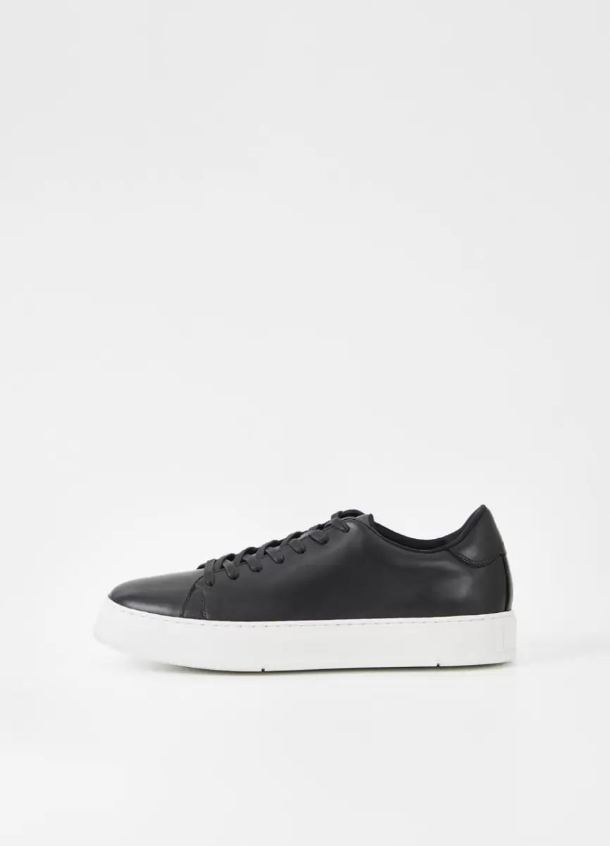 John Sneakers Vagabond Black Leather Qualidade Homem Sapatilhas - 1