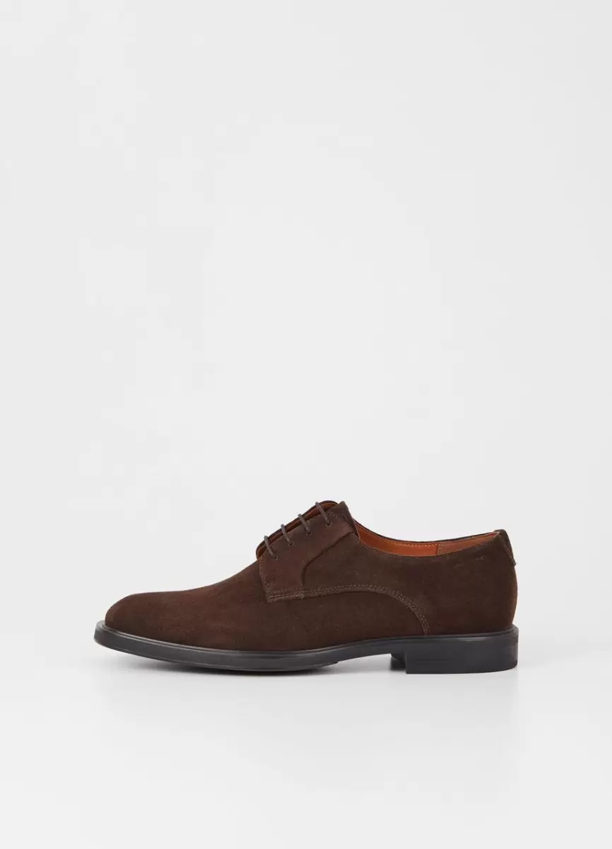 Sapatos Vagabond Inventário Homem Andrew Shoes Brown Suede - 1