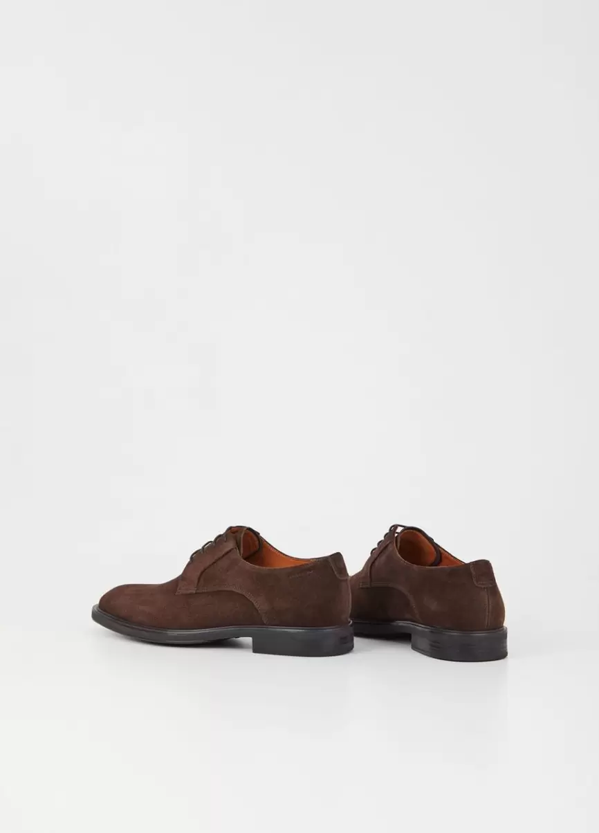 Sapatos Vagabond Inventário Homem Andrew Shoes Brown Suede - 2
