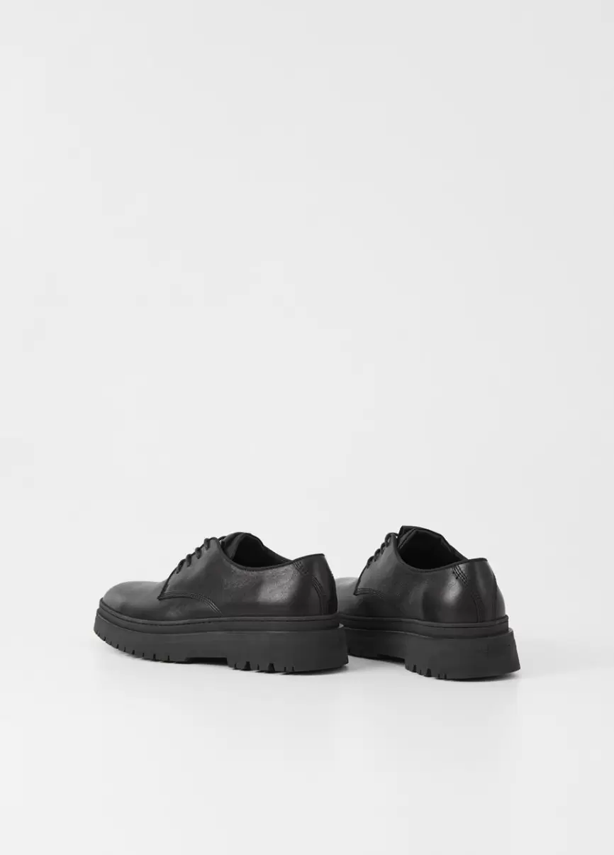 Vagabond Valor James Shoes Black Leather Homem Sapatos - 3