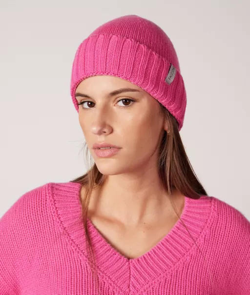 Gorros E Chapéus Pink Falconeri Gorro Em Ultrasoft Cashmere Senhora