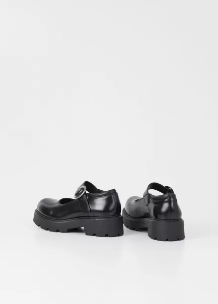 Preço Justo Cosmo 2.0 Shoes Mary Janes Vagabond Black Polished Leather Mulher