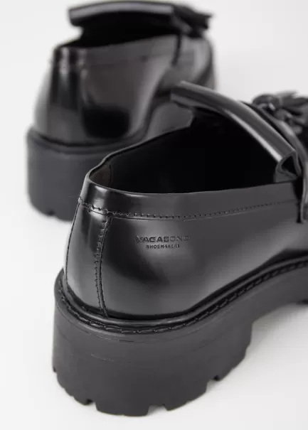 Loafers Black Polished Leather Comprar Vagabond Cosmo 2.0 Loafer Mulher
