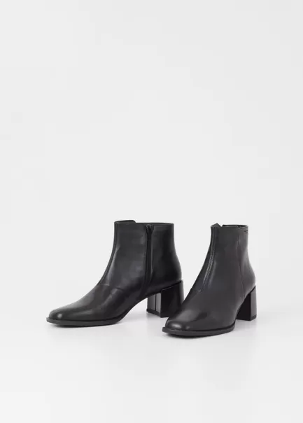 Stina Boots Vagabond Botas Mulher Black Leather Preço De Custo