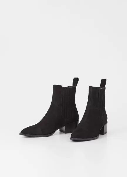 Vagabond On-Line Botas Black Nubuck Mulher Marja Boots