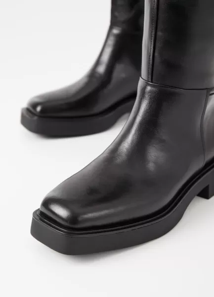 Carmen Tall Boots Mulher Vagabond Preço Reduzido Botas Black Leather
