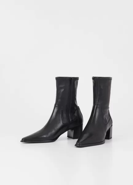 Vagabond Giselle Boots Melhor Avaliado Mulher Botas Black Leather/Comb