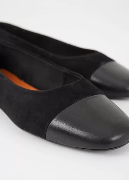 Sabrinas Jolin Shoes Mulher Moda Vagabond Black Suede/Leather