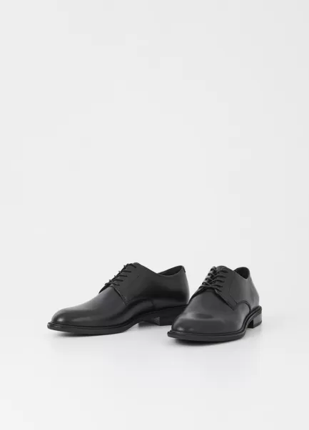 Distribuição Vagabond Black Leather Frances 2.0 Shoes Sapatos Mulher