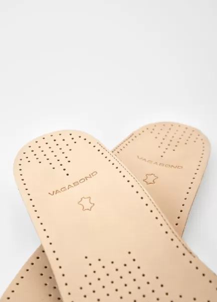 Mulher Vagabond Leather Foot Bed Cuidado Com O Calçado Neutral Modelo Mais Recente