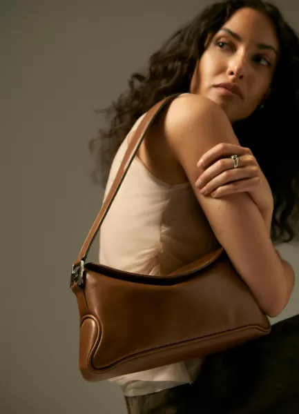 Brown Leather Hanoi Bag Custo Mulher Vagabond Malas