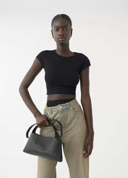 Mulher Vagabond Promoção Black Leather Malas Olinda Bag