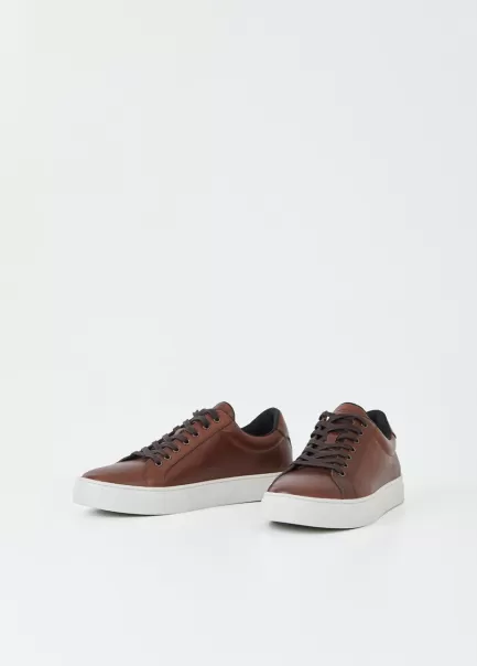 Preço Acessível Brown Leather Paul 2.0 Sneakers Vagabond Sapatilhas Homem