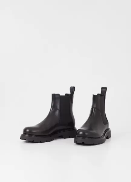 Cameron Boots Vagabond Garantir Botas Black Leather Homem