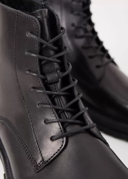 Johnny 2.0 Boots Vagabond Black Leather Popularidade Botas Homem
