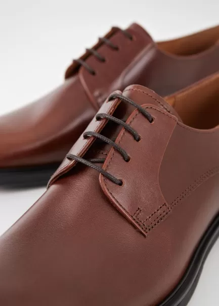 Homem Andrew Shoes Sapatos Dark Brown Leather Vagabond Comprar