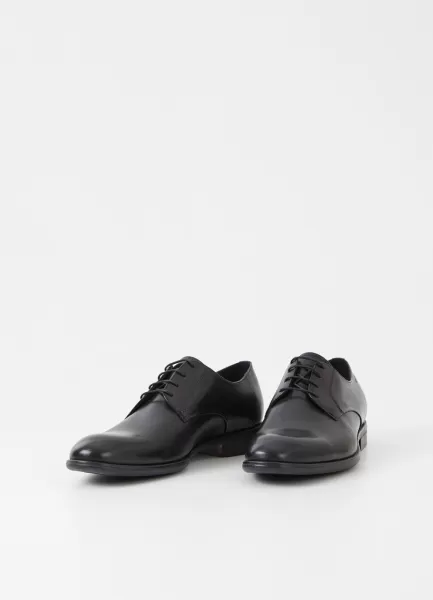 Sapatos Desconto Harvey Shoes Vagabond Homem Black Leather