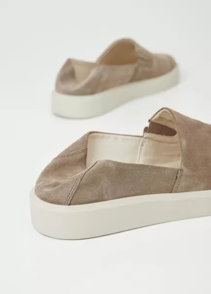Sapatos Slip-On Ewan Sneakers Vagabond Brown Suede Homem Oferta Especial